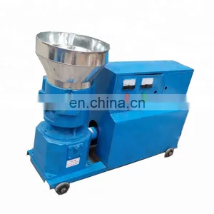 Feed Flat Die Pellet Machine|Pellet Size 6-12mm Raw Material Waste Wood Fertilizer Pellet Mill thumbnail-1