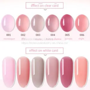 Nude Nail Gel Polish Jade And Jelly Healthy-red Soak Off UV/LED Gel Polish thumbnail-1