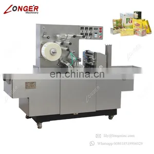 Hot Sale Automatic Tea Bag Box 3D Overwrap Packing Machine Cellophane Bag Machine thumbnail-2