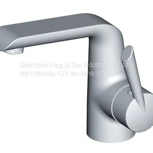 Deck Mounted Faucet Brass Sink Faucet Mixer thumbnail-1