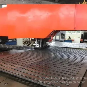 Hydraulic Thick Plate Cnc Punching Machine thumbnail-1