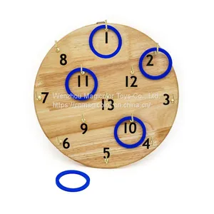 Novelty and Interesting Outdoor Relay Game Wooden Egg and Spoon Race for Kids W01B031 thumbnail-3