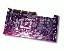 6layer Pcb Multilayer Pcb Purple Mask Finished ENIG for Computer Motherboard thumbnail-1