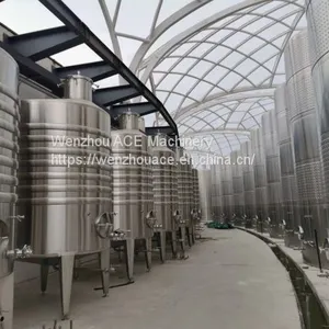 2000L Stainless Steel Brewing Machine Wine Making Equipment Fermenting Tank thumbnail-5