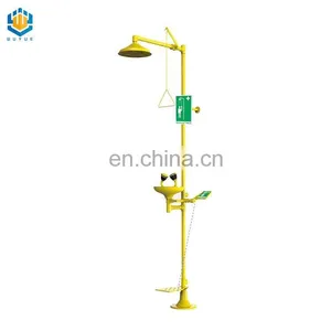 WUY Laboratory Furniture Accessory Safety Shower and Eye Wash Double Outlet Made in China thumbnail-1