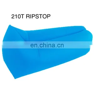 210T Rip Stop Outdoor Adult Sleeping Bag, Air Inflatable Sofa Air Couch LayBag Lounger Inflatable Lazy Sleep Bed thumbnail-1