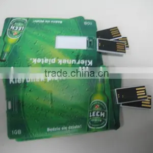 Free Logo Printing Business Card Usb Flash Drive, Oem High Quality Business Card Usb Flash Drive With High Capacity thumbnail-2