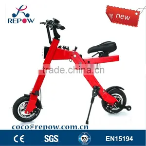 2016 the Newest Mini Folding Electric Bike High Quality Two Wheels Folding Electric Bicycle thumbnail-2