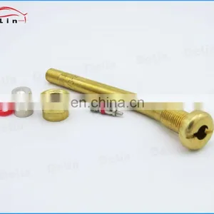 DeLin Standard Hexangular V3-20-4 Brass Truck Tire Valve 27 Degree 85MM V3.20.4 thumbnail-3