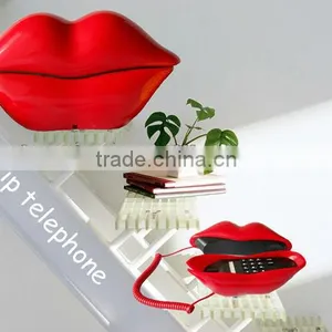 Sexy Lips Telephone on Glass Table thumbnail-1
