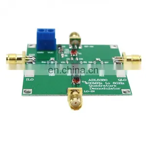 400MHz-6GHz ADL5380 6GHz Bandwidth Mixing IQ Frequency Mixer Module Quadrature Demodulator thumbnail-4