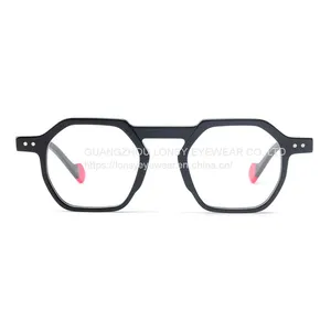 Eyeglasses Frames With Your Own Brand Name Logo Ready in Stock Glasses Low MOQ thumbnail-3