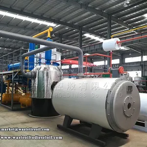 Small to Big Scales Crude Oil/used Motor Oil to Diesel Fuel Refinery Plant Distillaton Unit for Sale thumbnail-4
