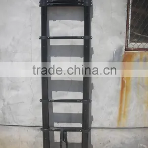 3.85m Telescopic Ladder With Black Color Surface thumbnail-4