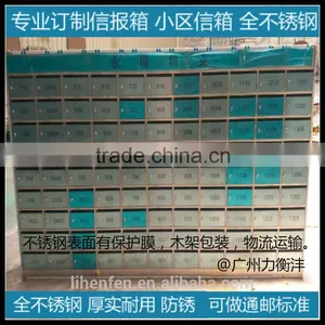Stainless Steels Corporate Mailbox for Office&appartment in Door Used thumbnail-1