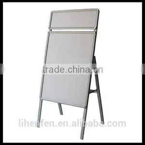 Aluminum Poster Board Stands_Shops Metal Double Sides Pop Display Sign Stand Manufactuer thumbnail-5