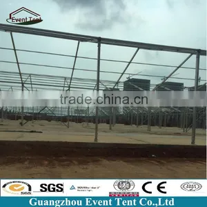 Waterproof Anti-uv Unusal Curve Tent Aluminum Warehouse Tent for Industrial thumbnail-3