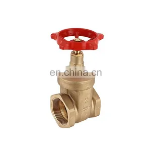 LIRLEE Durable Water Control Handwheel Stem Extension Bronze Kuningan Gate Valve thumbnail-1