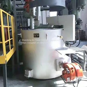 Gas-fired Crucible Aluminum Copper Melting Furnace thumbnail-4
