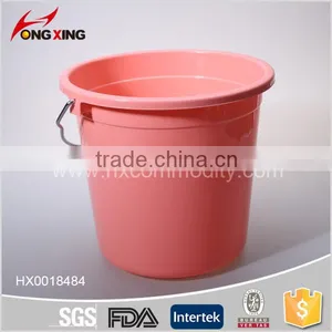 Cheap Cylindrical Shaped Plastic Bucket With Handle thumbnail-5