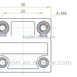 High Quality Zinc Alloy Die-cast Hardware Fitting Hinge for Cabinet thumbnail-5