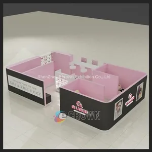 Optical Eyecare Kiosk Design Metal Iron Display Shelf thumbnail-5