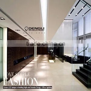 2000x100mm Spring Mounted Suspended Flat Slim Led Panel Light for Office thumbnail-1