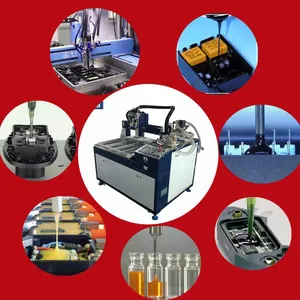 Automatic CNC Auto Epoxy Dispenser ab Glue Dispensing Machine for Capacitor Production thumbnail-1