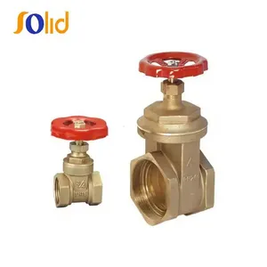 CW617N Forged Bronze Brass Full Way Gate Valve thumbnail-1