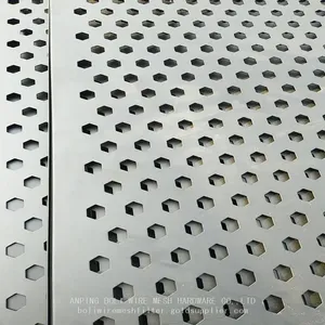 Stainless Steel Metal Grille Cover Perforated Metal for Car Audio Speaker/BOLI PERFORATED PLATE thumbnail-1