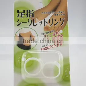 One Pair Slimming Silicone Foot Toe Ring thumbnail-1