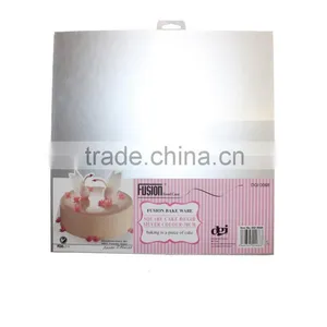 Custom Silver Square Cake Boards Cardboard Cake Bases thumbnail-1