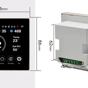 4 Inch LCD Color Screen Ventilation System Control Plus Dehumidification Control Smart Controller thumbnail-3