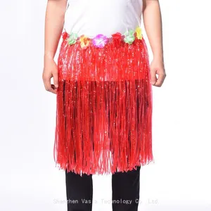 Adult 80cm Grass Skirts - Double Layers for Hawaiian Luau Dance Performance thumbnail-1