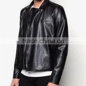 2017 Bulk Biker Jackets for Men Faux Leather Jackets thumbnail-3