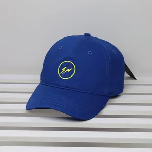 Wholesale Unisex Lightning Embroidery Baseball Caps Spring and Autumn Outdoor Adjustable Casual Hats Sunscreen Hat Sports Cap thumbnail-1