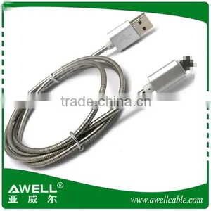 Hot Selling Steel Braided Micro Usb Cable thumbnail-4
