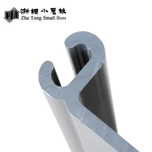 Zhe Tong Small Boss Plastic Sheet Pile U Type Seawall Retaining Wall Vinyl Sheet Piling for Water Control Solution thumbnail-5