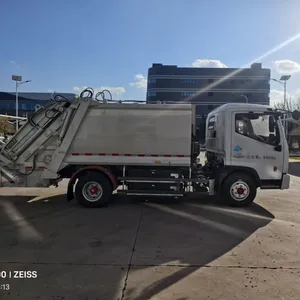 ZTY5080， Compressed Garbage Truck, Automatic Unloading, thumbnail-5