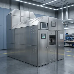 New Full Automatic Human Crematory Incinerator Oven No Smoke Cremation Machine Crematory Equipment Crematorium Machine thumbnail-2