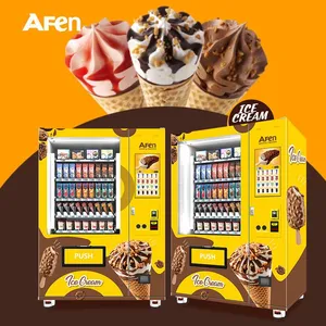 AFEN New Style Frozen Vending Machines Cooling System Ice Cream Frozen Meat Vending Machine thumbnail-3