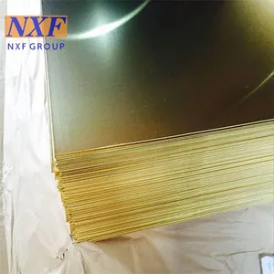 NXF C2800/GB H62/ASTM C27400/ISO CuZn40/BS CZ109 Thickness1-100mm Width 1-2.5m Length 1-12m Brass Plate thumbnail-3