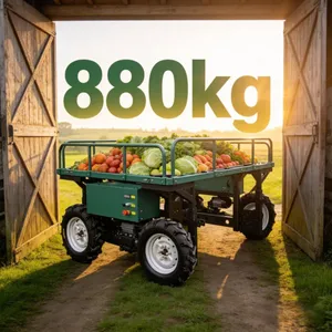 Industrial Wireless Remote Control Agricultural Utility Platform High Torque Heavy Load Utility Transporter thumbnail-5