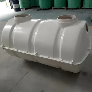 600-2500L Molded Fiberglass Household Wastewater Treatment Septic Tank thumbnail-1