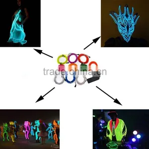 Flexible Neon EL Light Wire thumbnail-1