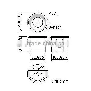 High Quality Parking Ultrasonic Sensor NU40D22TR-5 thumbnail-2