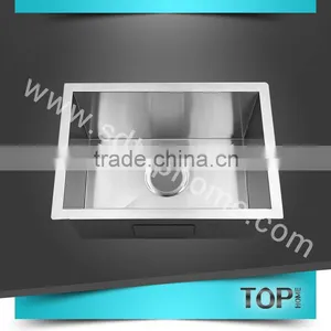 TH-RA2014C Stainless Steel Handmade Sink With CUPC Radious Corner Singel Bowl Undermount Sink Kitchen Sink thumbnail-1