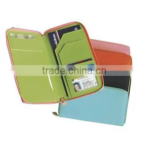Wholesale Long Travel Passport Wallet With Zipper Around thumbnail-1