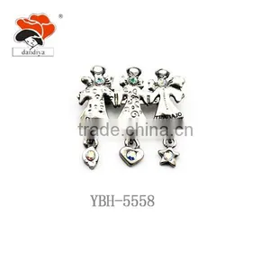 2016 Newest Design Flower Rhinestone Brooch for Party Jewelry thumbnail-1