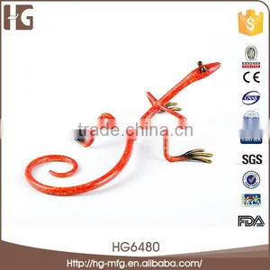 Originality Collectible Metal Crafts Lovely Lizard Craft for Kids 21x16x5CMH thumbnail-1